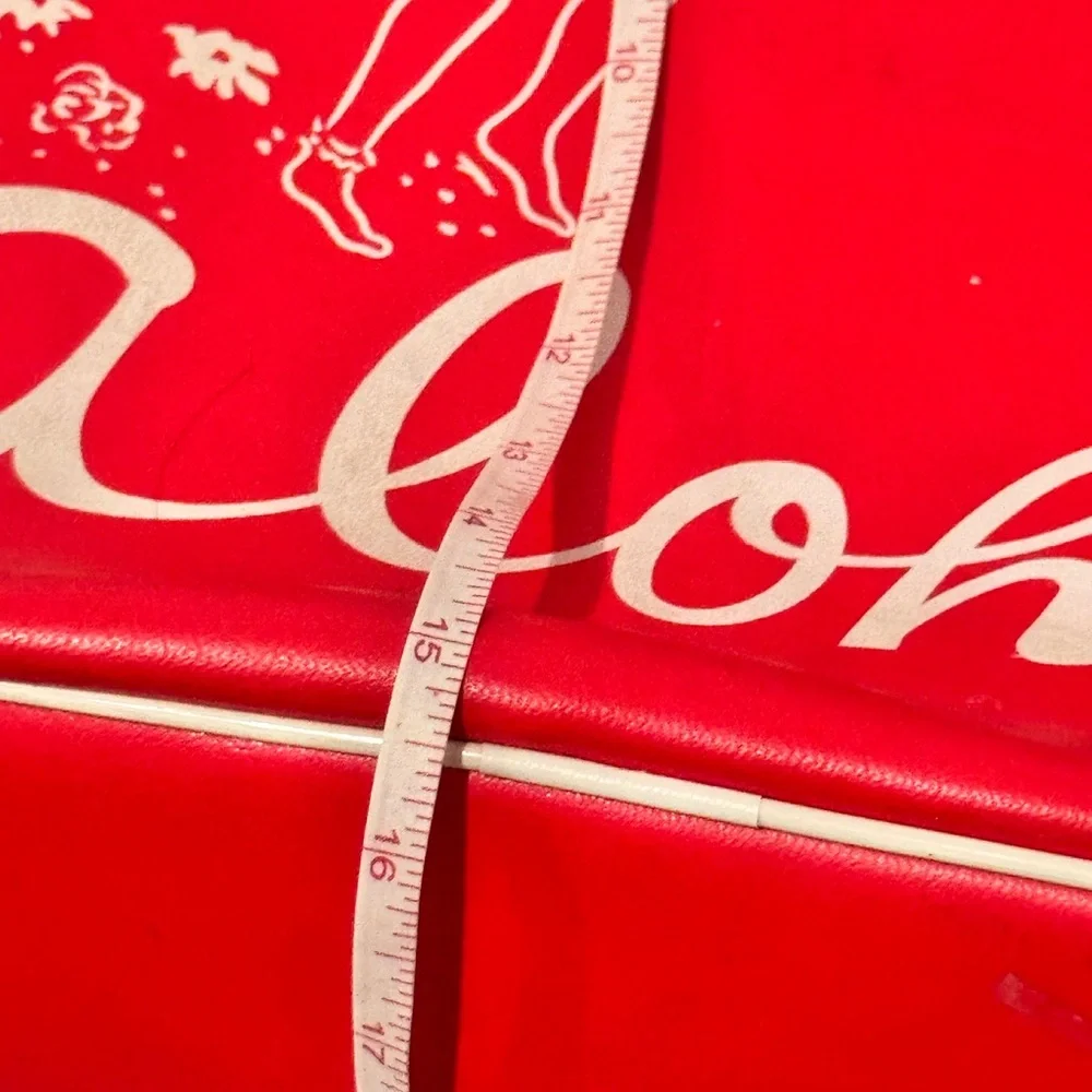 Vintage Aloha Red Vinyl Tote Bag
